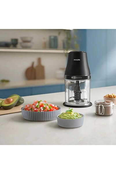 Philips 1L Chopper, 450W, Black, HR1501/00
