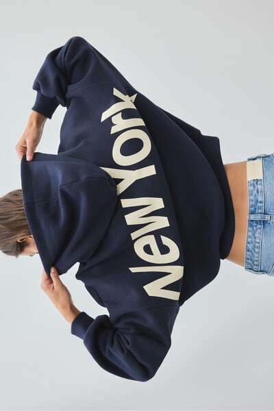 Stradivarius Oversized graphic sweatshirt