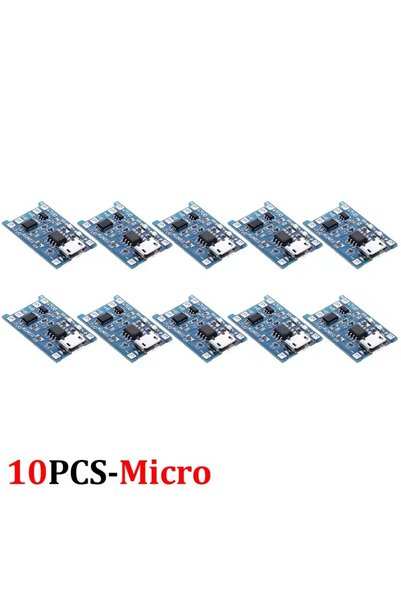 Choice7 10X-Micro 1-20Pcs Type-C/Micro/Mini USB 5V 1A 18650 Tp4056 Lithium Ba...