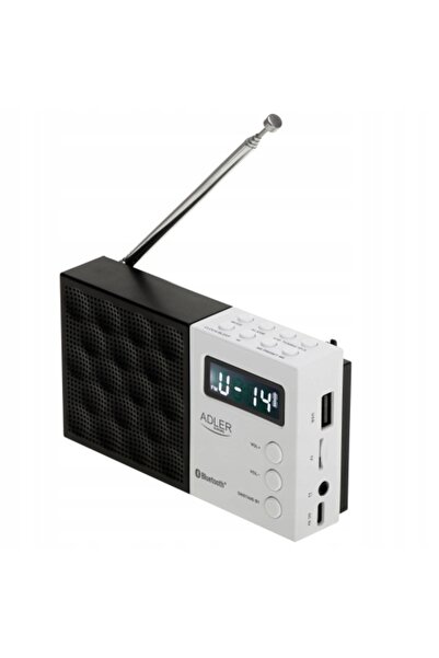 adler Radio cu ceas deșteptător Ad 1908 cu Bluetooth, USB și antenă telescopică