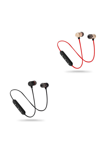 Choice1 2pcs mix 1/2/3/4pcs Bluetooth Earphone Sports Neckband Magnetic Wirel...