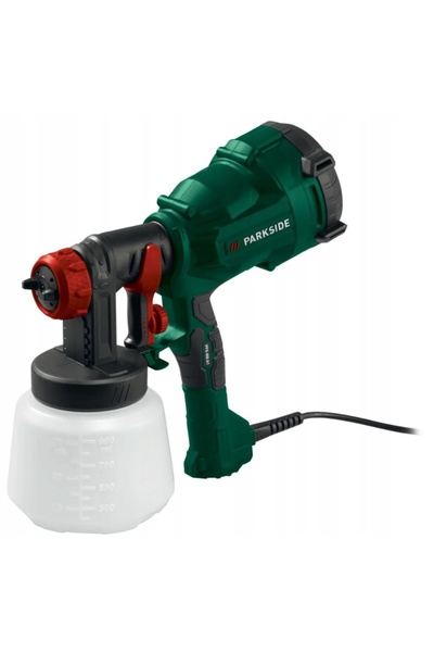 PARKSIDE Pistol de vopsit cu pulverizare de 400W pentru vopsirea pereților, g...