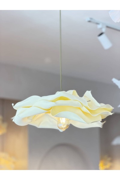 Maison Avf Krem Vehha Tasarım Eva Modern Sarkıt Avize 40cm