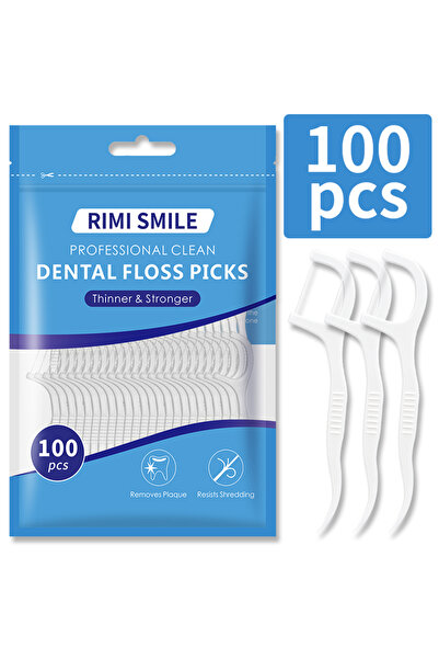 Choice 1 bag of 100PCS 600PCS/300PCS/100PCS/50PCS/30PCS - Dental floss stick ...
