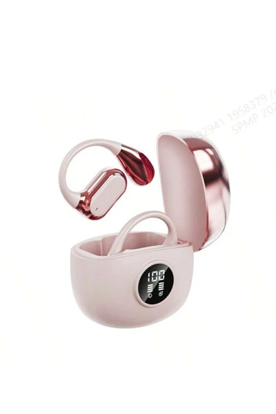 Choice3 pink New TWS clip-on sports headphones fasion comfortable headset mus...