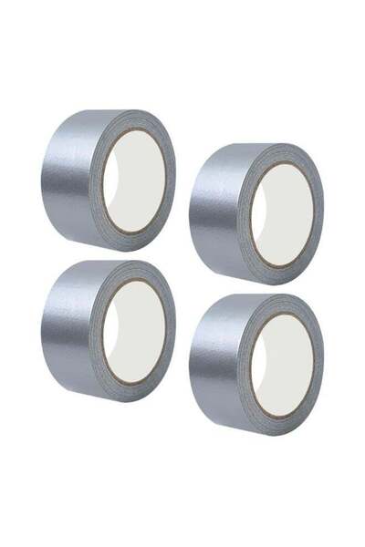 Duravel 4 Roll 2 Inch X 15Yds Duct Tape Grey, Waterproof Strong Adhesive Tape...