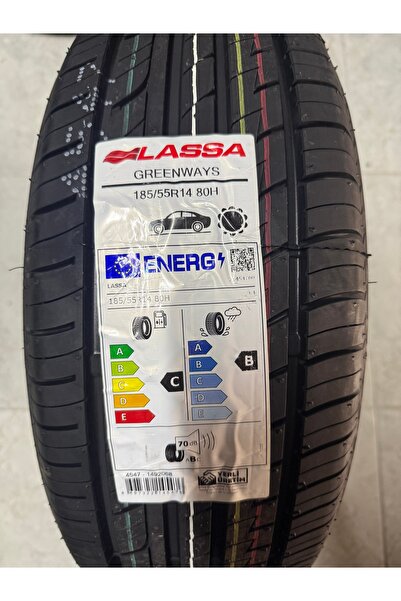Lassa / 185/55R14 (GREENWAYS) 2026 YAZLIK (1 ADET FİYATIDIR. EN AZ 2 ADET VER...