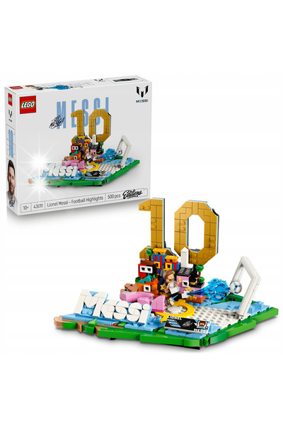 LegoPazar Lego Ediții Fotbal 43011 Lionel Messi Momente din Fotbal Blocuri de...