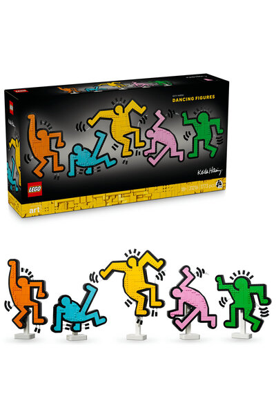 LegoPazar Lego Art 31216 Keith Haring - Figurine Dansatoare
