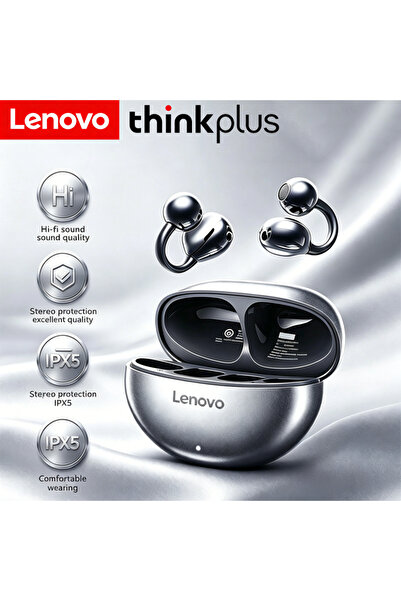 Choice Lenovo Black Original TA410 TWS Panoramic Sound Effects Wireless Earbu...