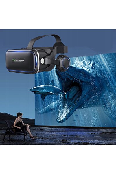 NO BRAND Ochelari VR de realitate virtuală cu set de căști pentru jocuri, tel...