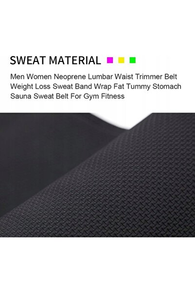 NO BRAND Centură de slăbit pentru bărbați, centură de fitness pentru talie m-xxl
