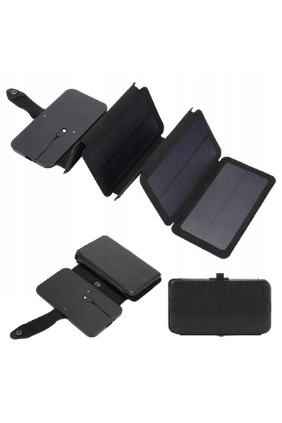 NO BRAND Panou solar USB pliabil pentru încărcarea telefonului și power bank,...