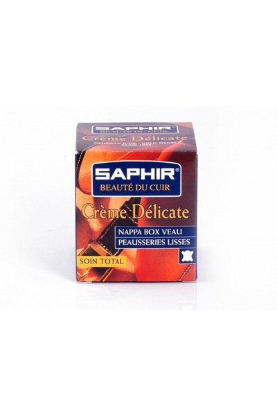 NO BRAND Cremă pentru piele delicată Saphir Delicate Shoe Polish 50 ml Balsam...