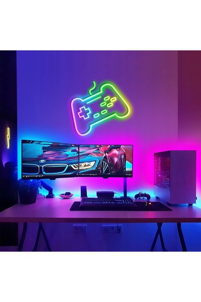 NO BRAND Bandă LED RGB 5m, 24V, puternică, pentru control prin aplicație