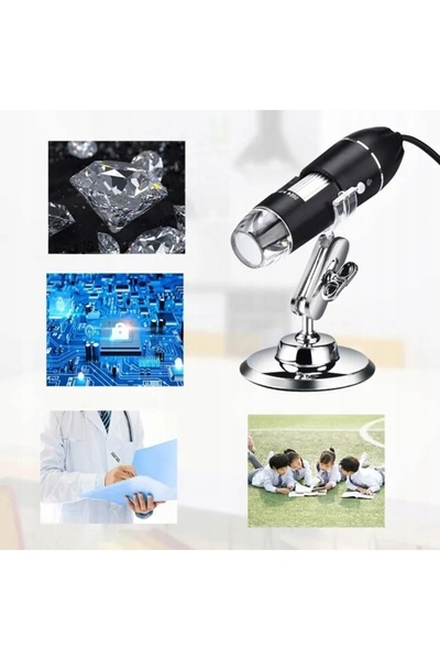Retoo MICROSCOP DIGITAL USB LED 1600X PENTRU INSPECTAREA LITURGELOR, EDUCARE ...