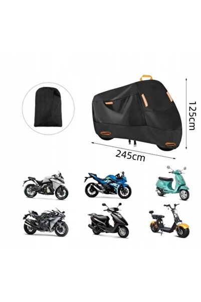 NO BRAND Prelată motocicletă, Prelată protectoare 245 cm (Model 22090204)
