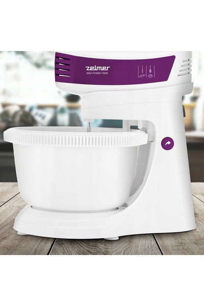 NO BRAND Mixer de mână Zelmer Light Mixer Robot de bucătărie 2 boluri 2,5L 4 ...