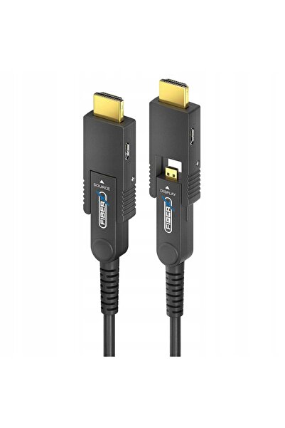 NO BRAND Cablu HDMI / Micro HDMI 2.0 Conectori Detașabili Purelink Fiberx Fxi...