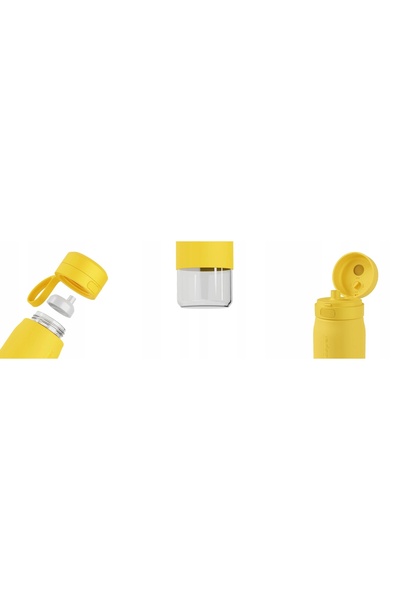 Wessper Sticlă de apă din sticlă cu filtru WES270-700YL 700ml + filtru