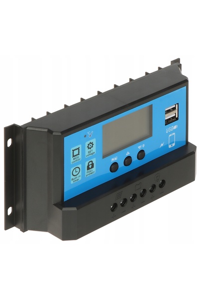 NO BRAND Regulator solar de încărcare a acumulatorilor Scc-60A-Pwm-Lcd-S2