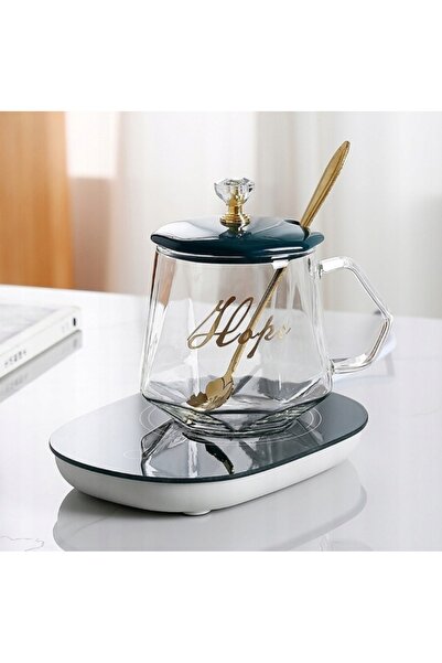 NO BRAND Set încălzitor de cafea și ceai Xgetop, cană de sticlă