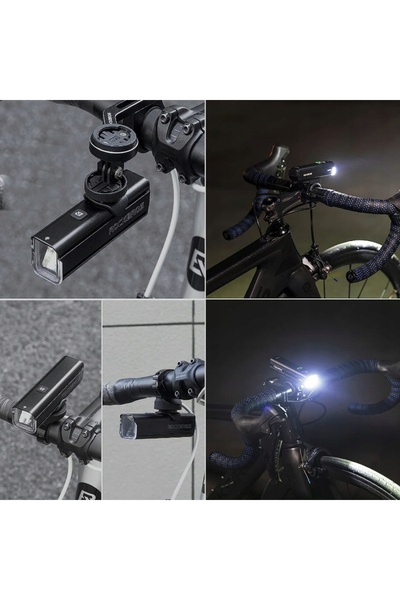 NO BRAND Lumină de bicicletă Rockbros 5 moduri impermeabilă