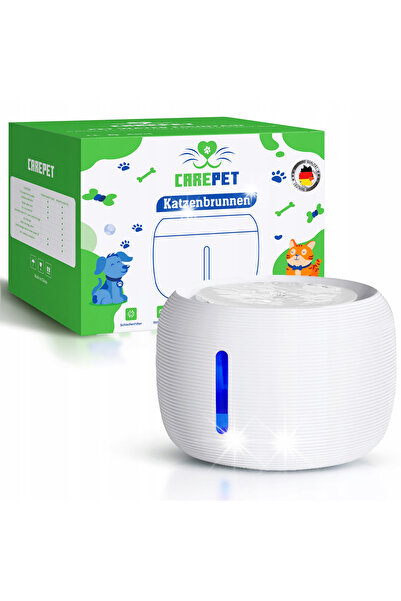 NO BRAND Carepet 2.5l fântână/adăpătoare pentru animale de companie - cu LED,...