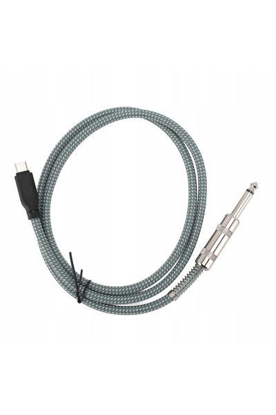 NO BRAND Adaptor USB C Mini Jack 6.35mm 1/4 inch la Cablu Convertor USB C 2m