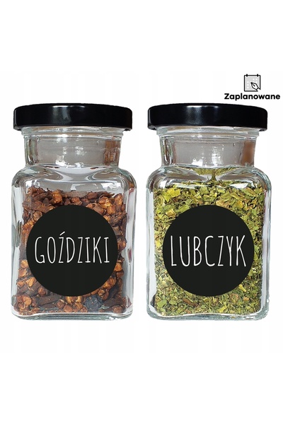 NO BRAND Borcan pentru condimente de 150 ml, din sticlă pre-amestecată, cu 24...