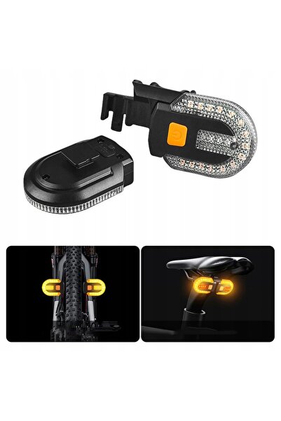 NO BRAND INDICATOARE DE DIRECȚIE DINAMICE CU LED, LAMPĂ SPATE PENTRU BICICLET...