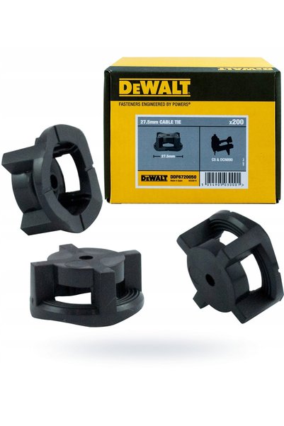 NO BRAND Suport cablu Pcv 27,5mm 200 bucăți pentru Dcn890 Dewalt