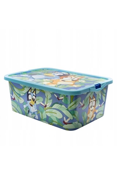 STORE24 Cutie de depozitare jucării cu capac Bluey 13 Litri