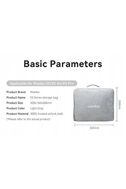 wanbo Geantă pentru proiector X5 AIR/PRO