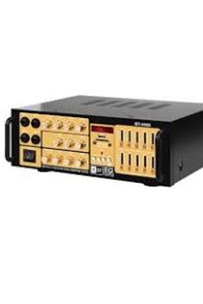 NO BRAND Amplificator FM USB SD pentru karaoke acasă, egalizator Bluetooth, t...