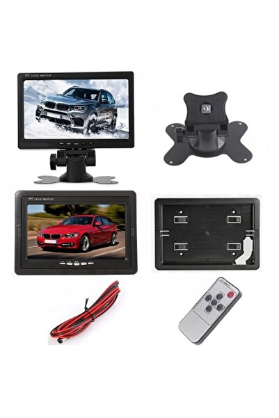 NO BRAND Monitor LCD de 7'' pentru vedere spate, Afișaj pentru vedere spate A...