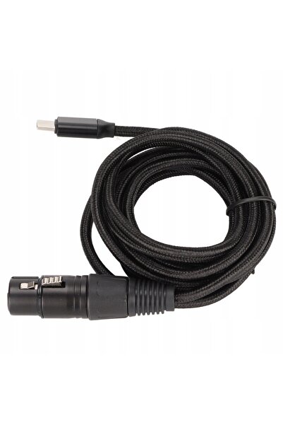 NO BRAND Cablu adaptor USB-C la XLR mamă, 3 metri