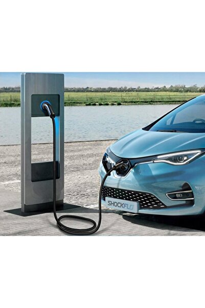 NO BRAND Cablu de încărcare pentru vehicule electrice Tip 2 11 kW 5 metri mon...
