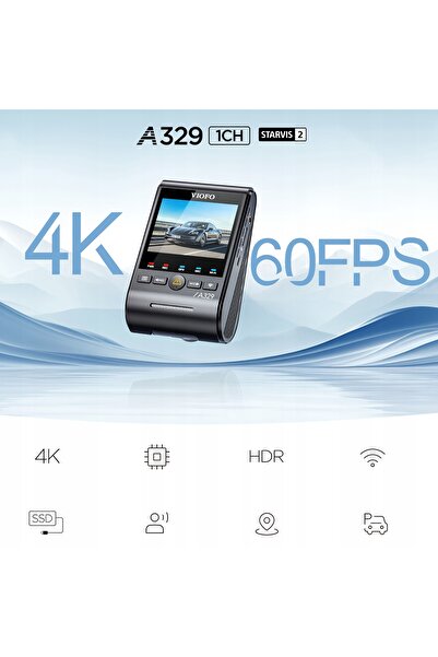 Viofo CAMERĂ AUTO A329S 1CH 4K HDR GPS ACCESORII CPL