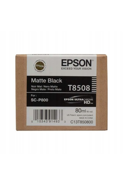 NO BRAND Cerneală nouă T8508 C13T850800 negru mat EPSON SureColor SC-P800SE S...