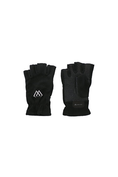 NO BRAND Mănuși din fleece - Fără degete - Mărimea L - Negru Gri - Op.1Kpl.