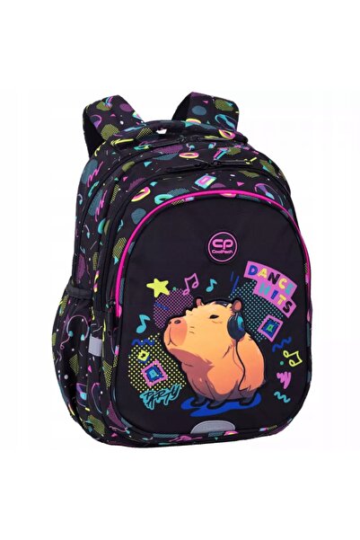 NO BRAND Coolpack Rucsac școlar cu multiple compartimente, Negru, Multicolor
