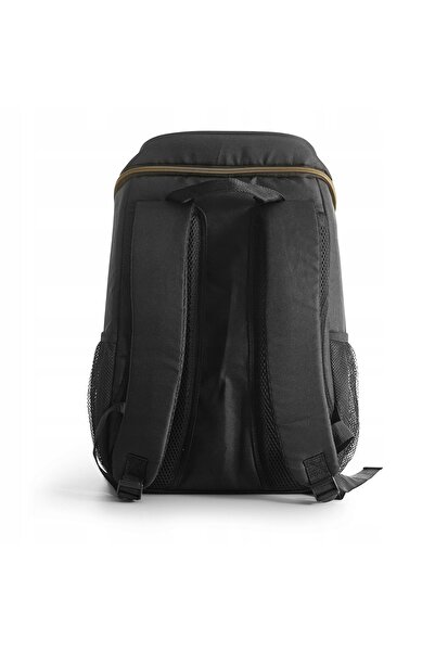 NO BRAND Rucsac termic urban negru-auriu, 21 l, 30x20x44 cm