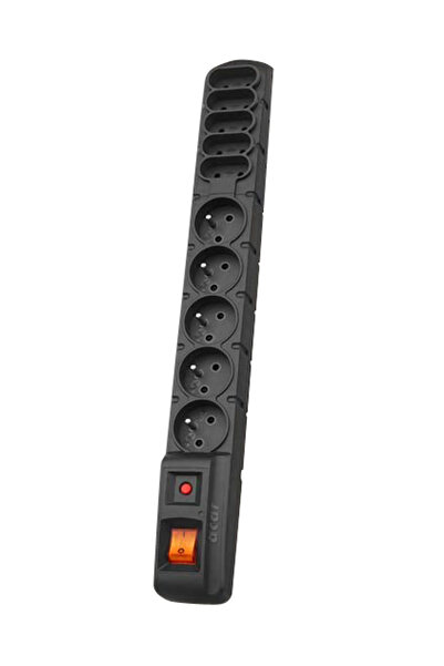 ACAR S10 5xPL + 5xEUROPLUG 230V 1.5M Prelungitor negru