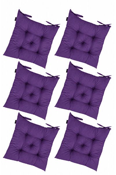 İNFİBER 6' Li Takım Pofidik Kare Sandalye Minderi 40x40cm