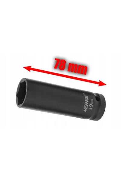 NO BRAND Set de chei tubulare lungi BLOWN SOCKET 1/2, chei tubulare BLOWN SOC...