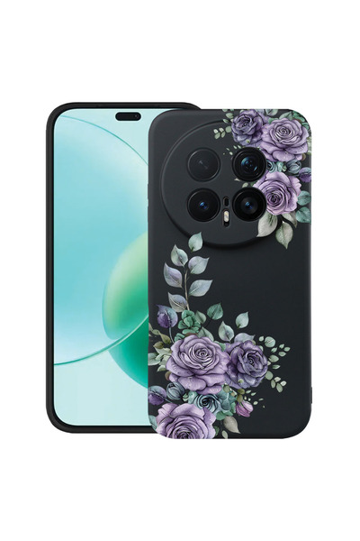 bestcase ®   Θήκη TPU Υπέρλεπτη Husa για Honor Magic8 Pro, Φλοράλ - Παστέλ Ρο...