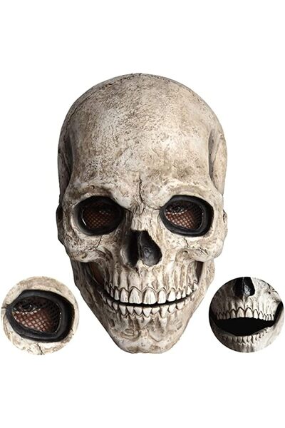 NO BRAND Masca de Halloween, Masca realistă de monstru, Costum de craniu sau ...