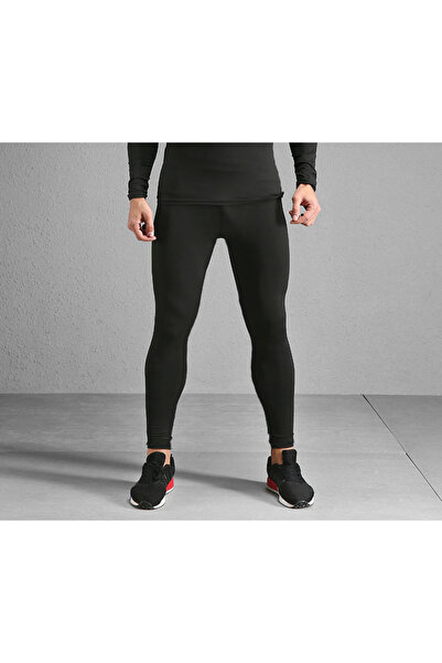 NO BRAND Colanți termici lungi Termal L Negru
