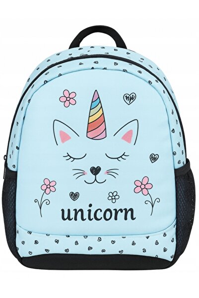 NO BRAND Rucsac școlar Paso cu 3 compartimente, model Unicorn, la modă